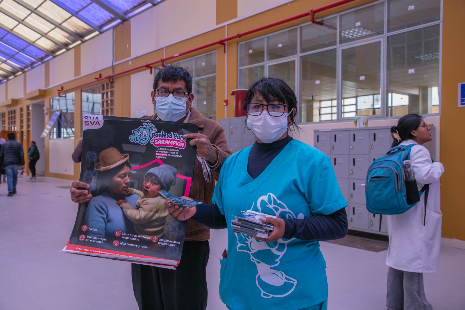 La actividad se realizó la mañana de este lunes en la ciudad universitaria de Ayabacas