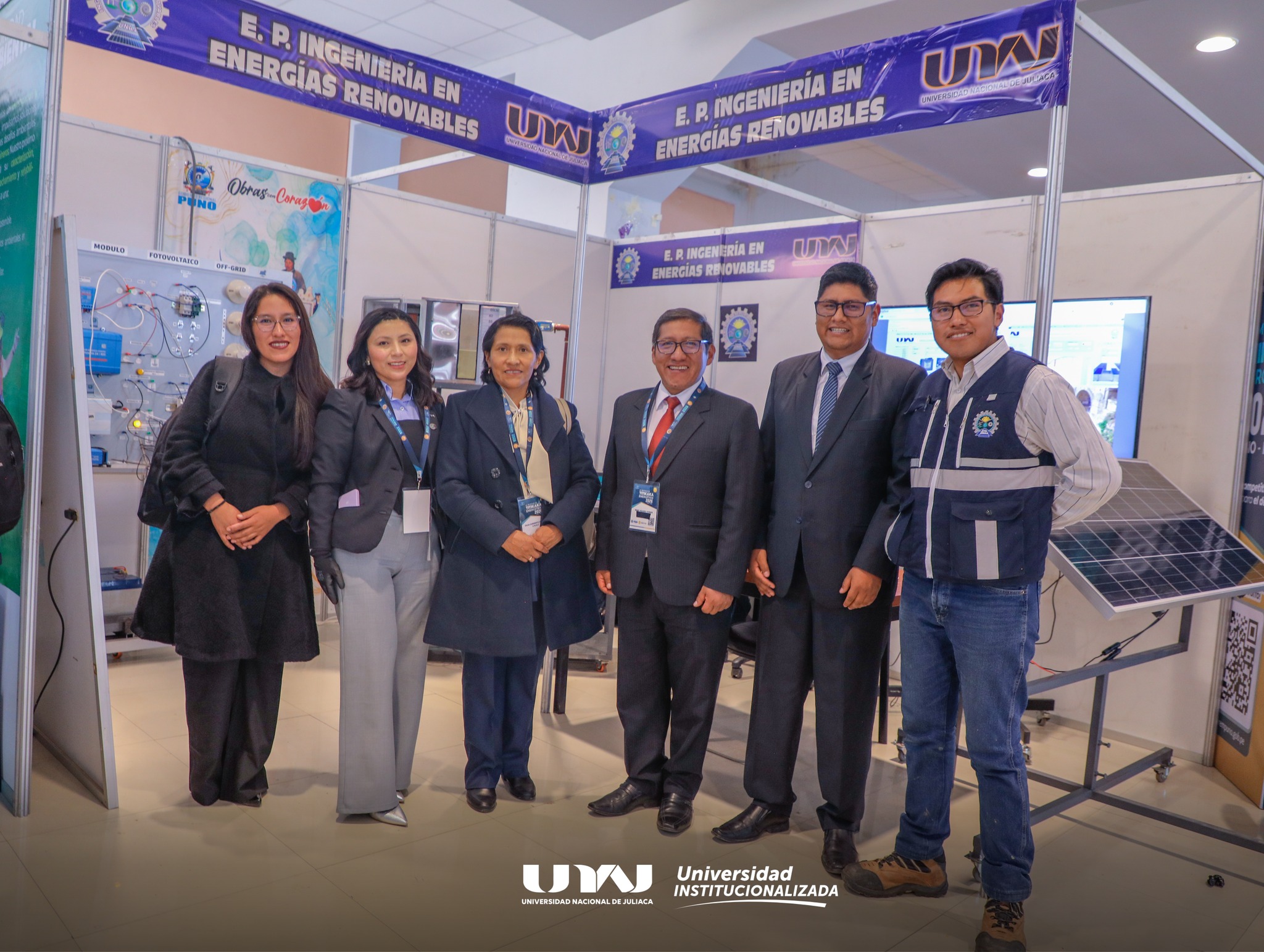 La Universidad Nacional de Juliaca participó activamente en el “Simposio Titikaka Energético 2026”
