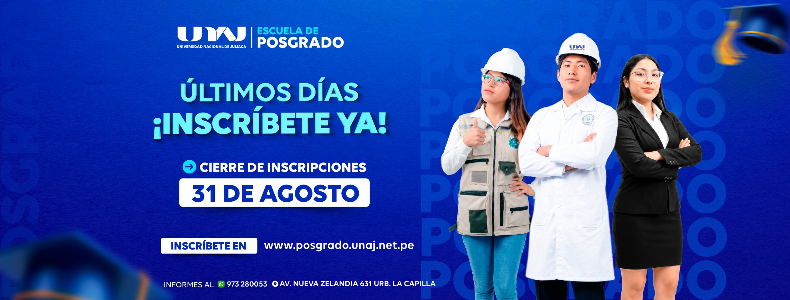 Admisión Posgrado UNAJ 2026-II