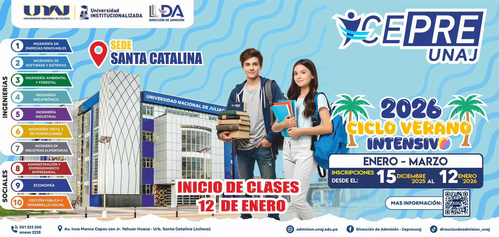 Proceso de Admisión 2025 – Segunda Fase