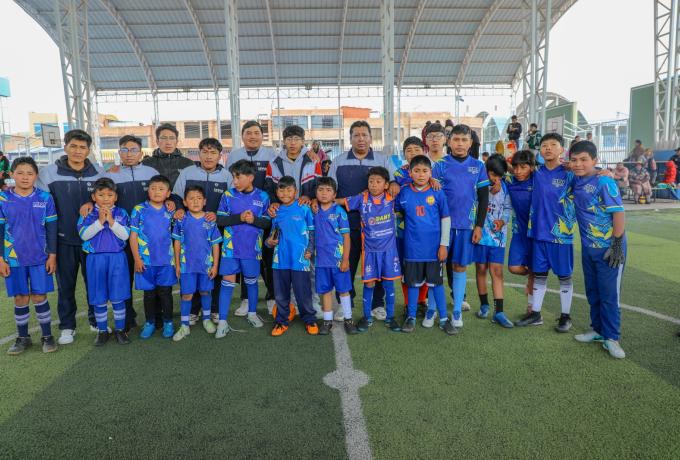 El evento comprendió las disciplinas de futsal y vóley