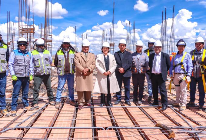  Dra. Vilma Sarmiento Mamani, realizó una visita de supervisión 