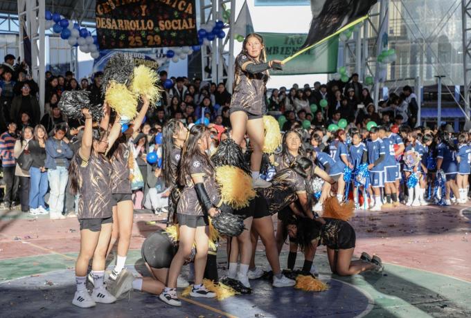 Se inauguró los Juegos Deportivos Cachimbos 2026-I